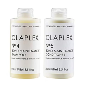 Olaplex Coffret 2 pièces No.4 Bond Maintenance Shampoo et No.5 Après-shampooing Blanc 250x2ml