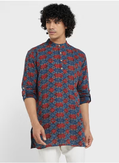 Kurta long imprimé Fabindia