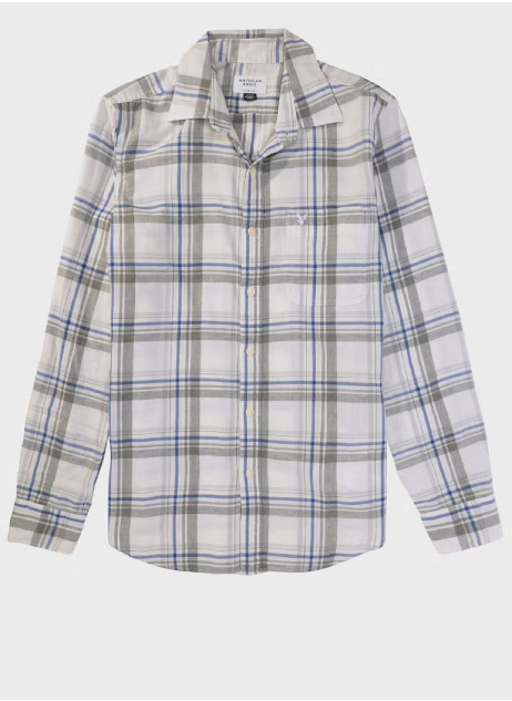 Chemise boutonnée coupe slim Aigle américain