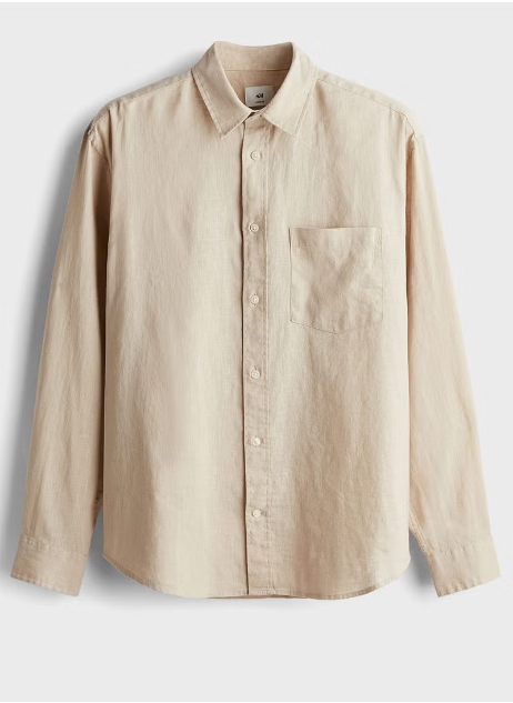 Chemise coupe décontractée H&M