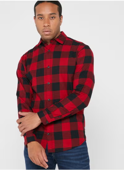 Chemise à carreaux coupe slim JACK & JONES