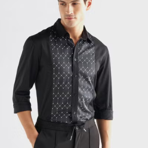 Chemise imprimée coupe régulière FAV