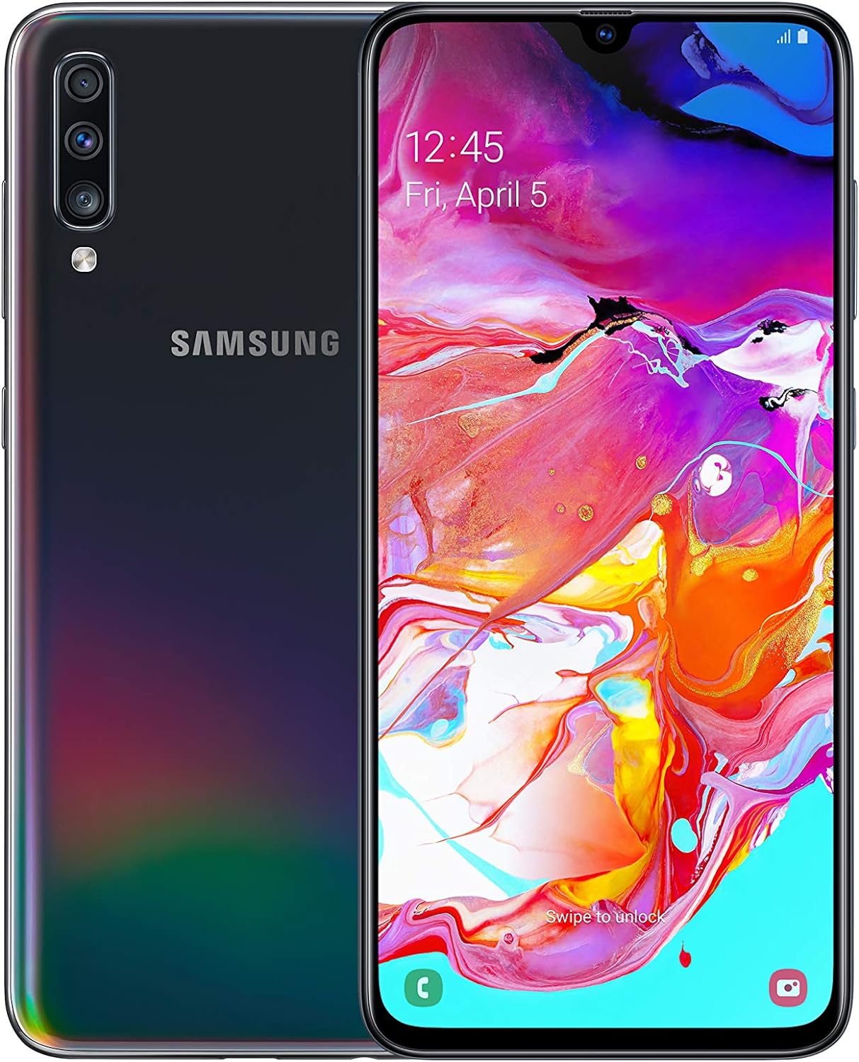 Samsung Galaxy A70 Dual-SIM 128GB 6.7-Inch FHD+ Android 9 Pie