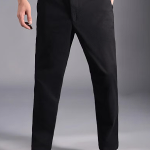 Pantalon décontracté taille mi-haute en coton pour homme HAUTE ÉTOILE