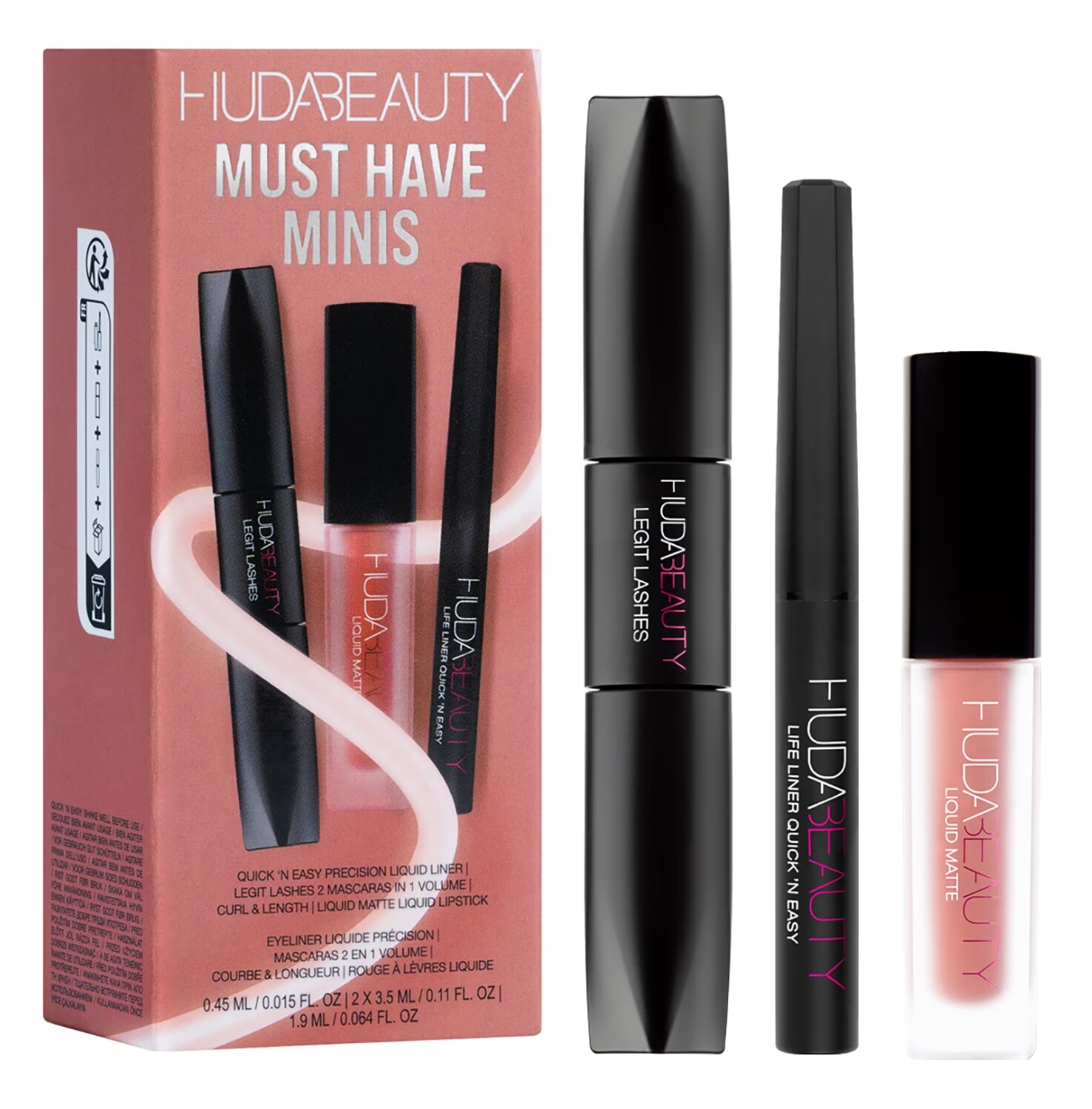 BEAUTÉ HUDA Les mini incontournables